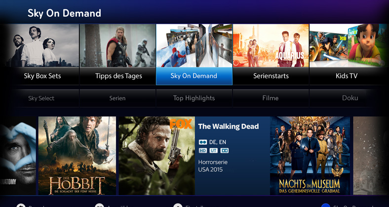  Sky Deutschland - Corporate Website